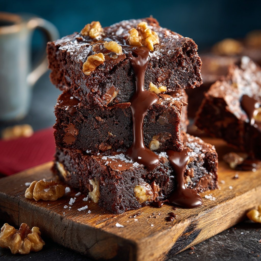 Dessert Chocolate Fudge Brownies