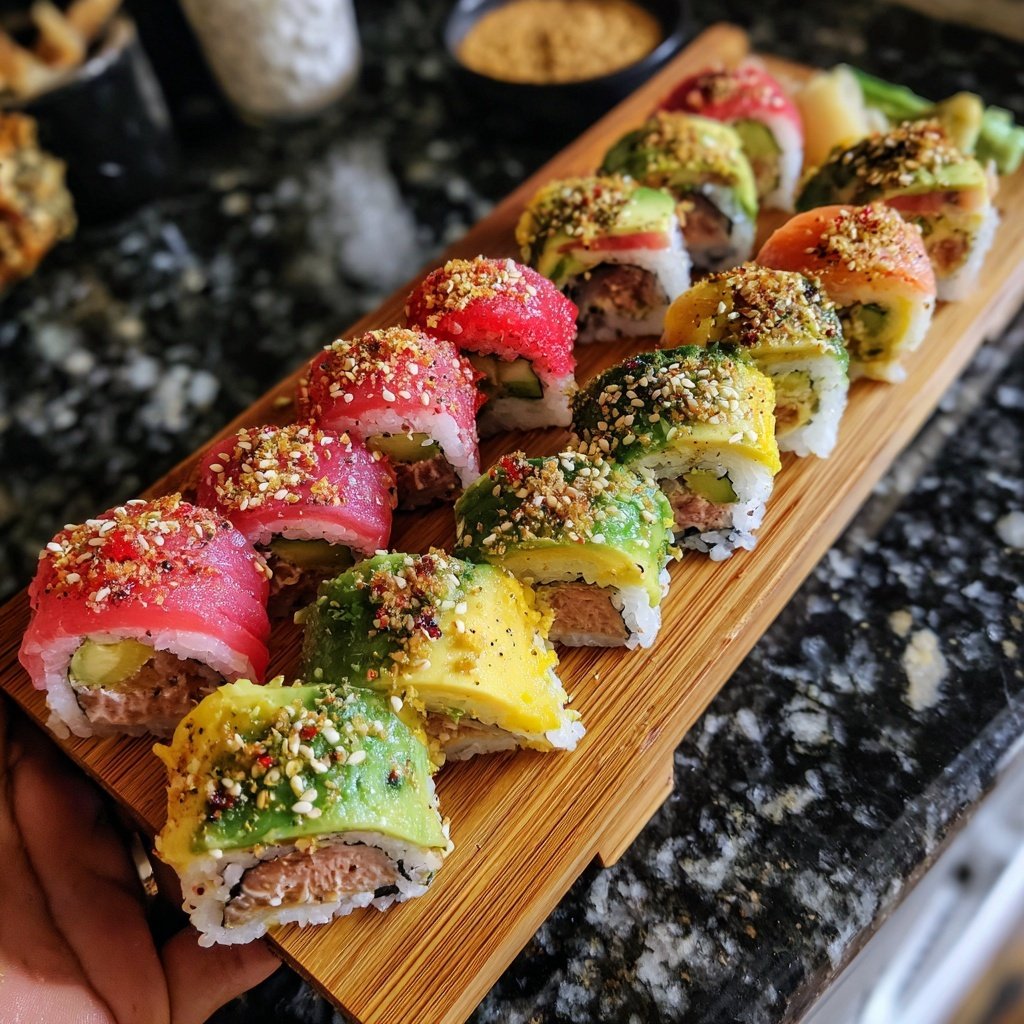Global Japanese Sushi Rolls
