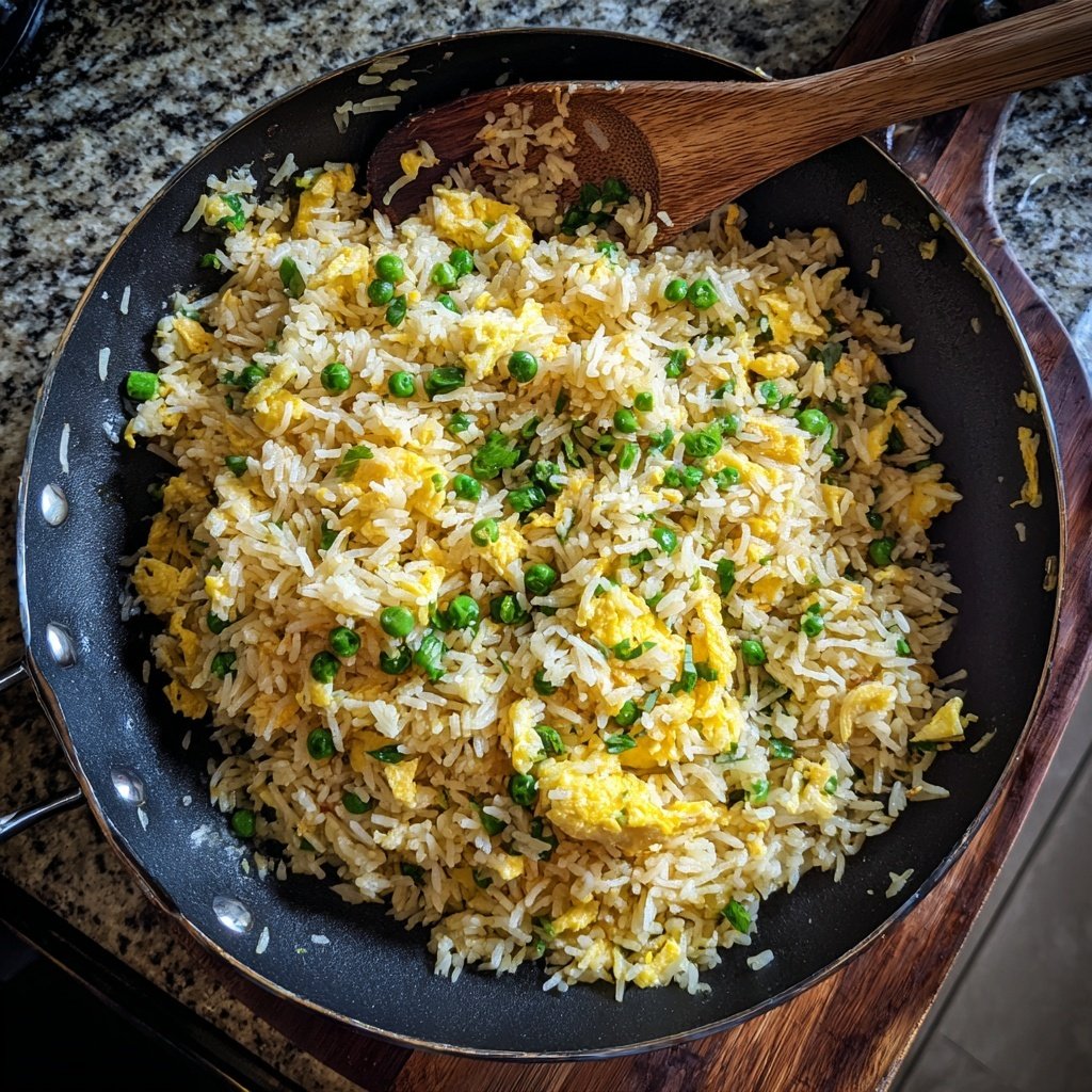 Quick 10 Minute Egg Fried Rice