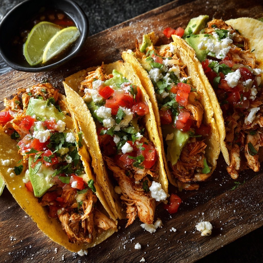 Global Mexican Chicken Tacos