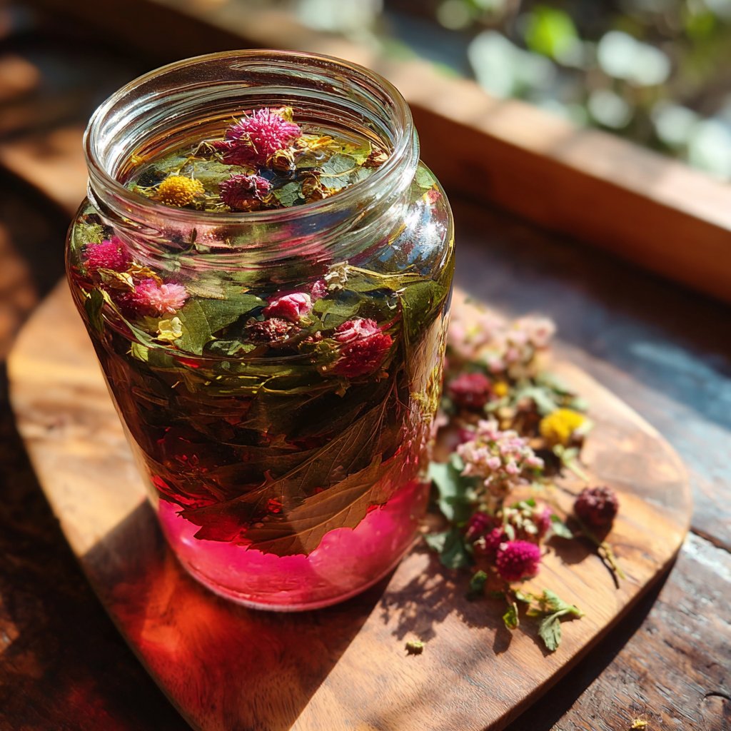 Herbal Dandelion Berry Infusion