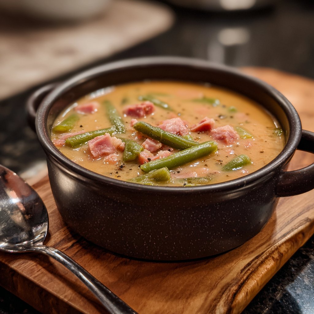 Rich & Creamy Ham and Bean Soup